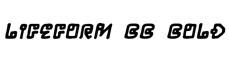 LifeForm BB Bold  font caratteri gratis
