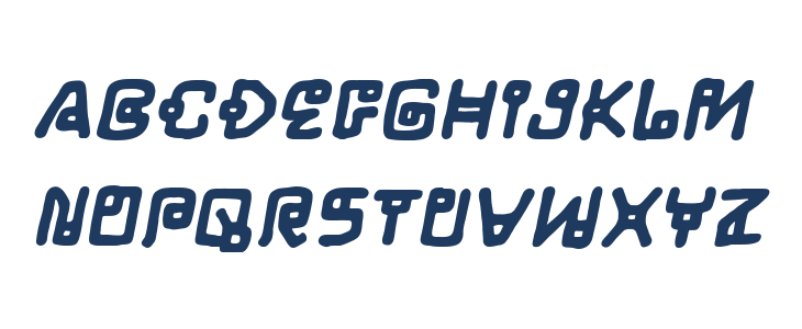 LifeForm BB Bold Lowercase