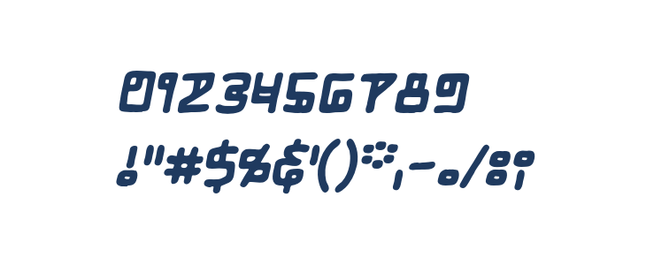 LifeFormBB-Bold Other Characters