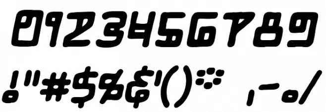 LifeFormBB-Bold Font OTHER CHARS