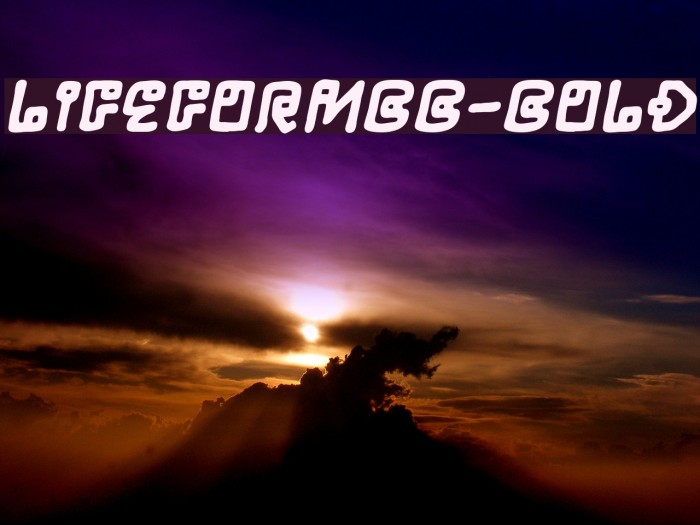 LifeFormBB-Bold Example 2