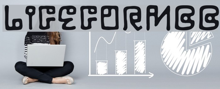 LifeFormBB Font examples