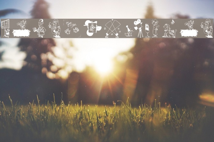 LifeIsAMovie Font examples