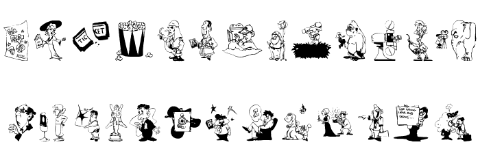 LifeIsAMovie Font LOWERCASE