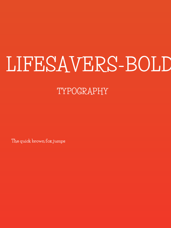 LifeSavers-Bold Poster
