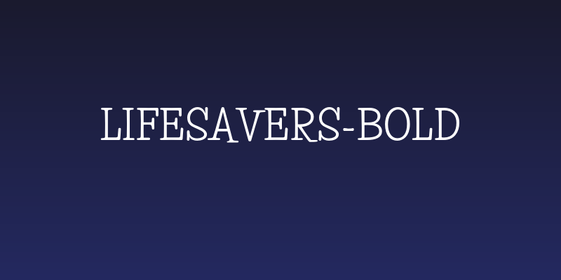 LifeSavers-Bold Social Header