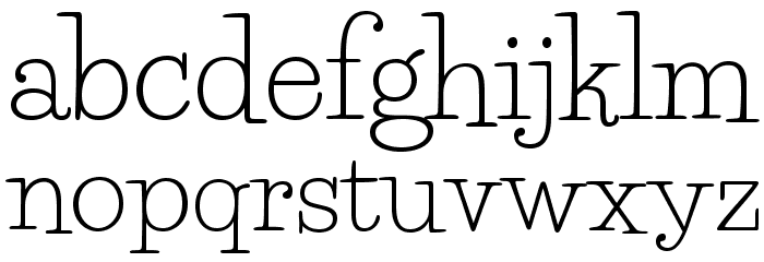 LifeSavers-Regular Font LOWERCASE