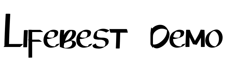 Lifebest  Demo  font caratteri gratis