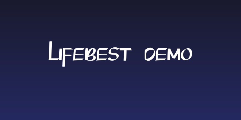 Lifebest  Demo Social Header