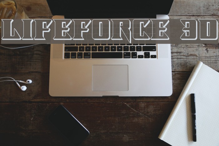 Lifeforce 3D Example 1