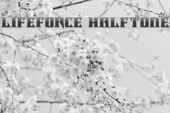 Lifeforce Halftone Example 1