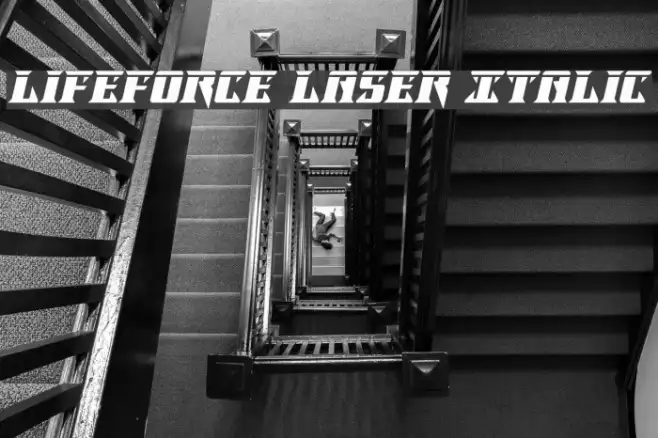 Lifeforce Laser Italic Example 2