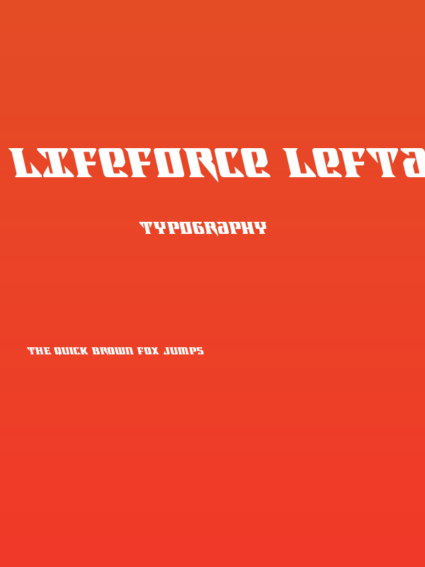 Lifeforce Leftalic Poster