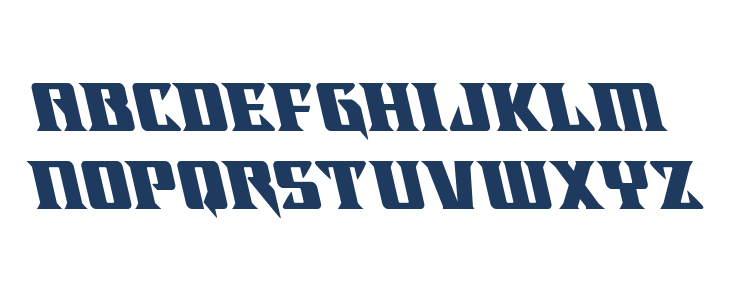 Lifeforce Leftalic Lowercase