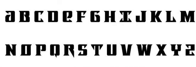 Lifeforce Title Schriftart Groß