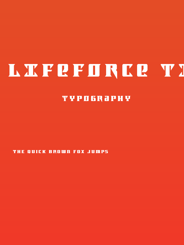 Lifeforce Title Poster