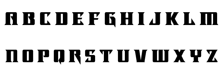 Lifeforce Title Font LOWERCASE