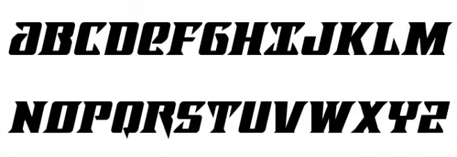 LifeforceItalic Fuentes MAYÚSCULAS