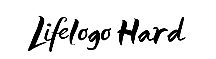 Lifelogo Hard Font