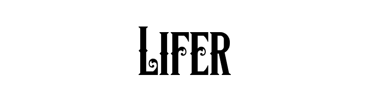 Lifer  नि: शुल्क फ़ॉन्ट्स डाउनलोड