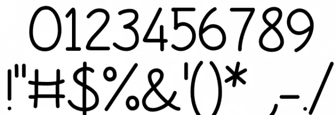 Life's A Beach Font OTHER CHARS