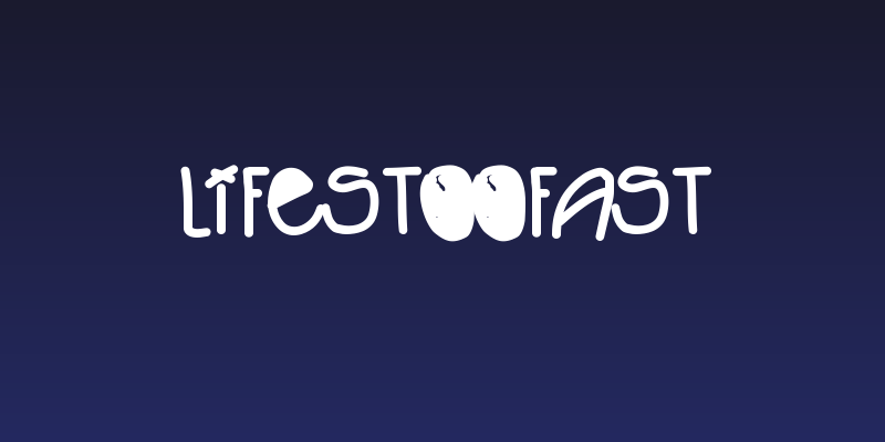 LifesTooFast Social Header