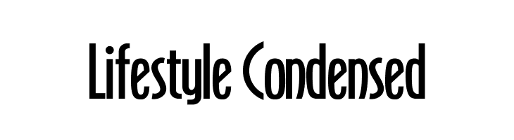 Lifestyle Condensed  नि: शुल्क फ़ॉन्ट्स डाउनलोड