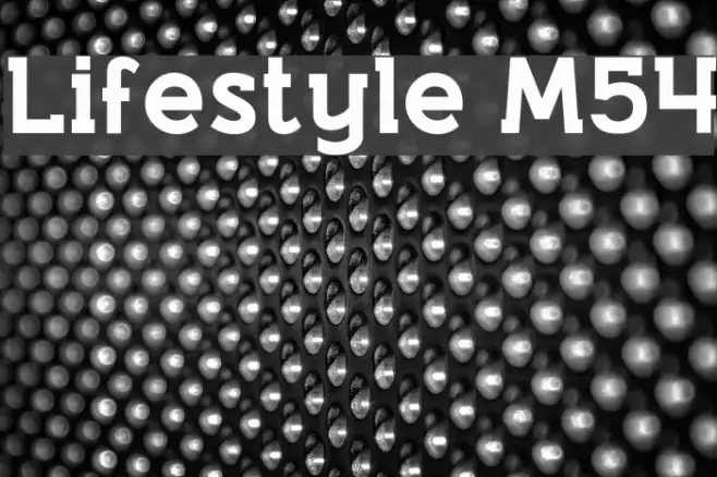 Lifestyle M54 Example 2