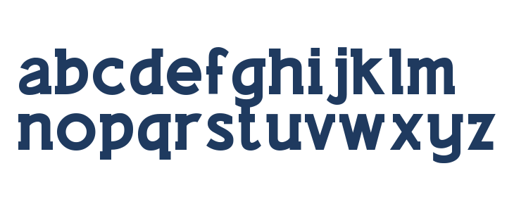 Lifestyle M54 Lowercase