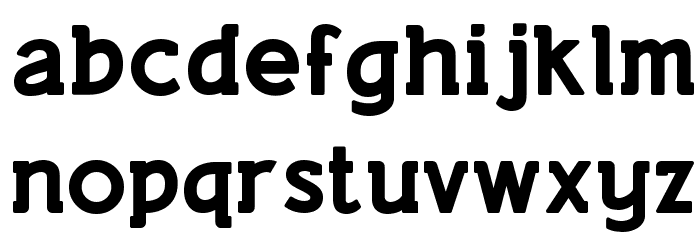 Lifestyle Marker M54 Font LOWERCASE