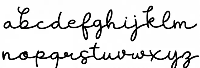 Lifestyle Regular Caratteri MINUSCOLO