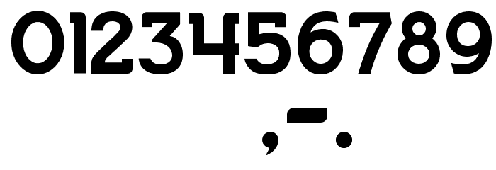 Lifestyle Rounded M54 Font OTHER CHARS