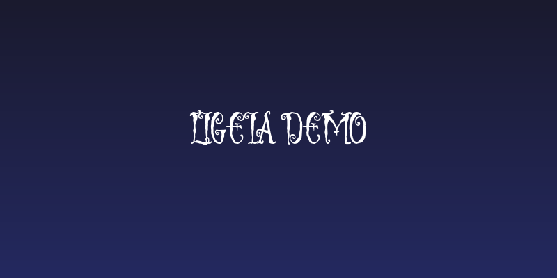 Ligeia Demo Social Header