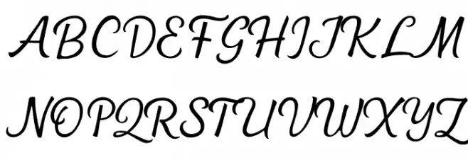 Lighnites 字体 大写
