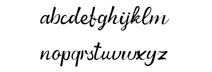 Lighnites Font LOWERCASE