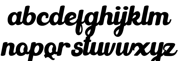 Light Beach Font LOWERCASE