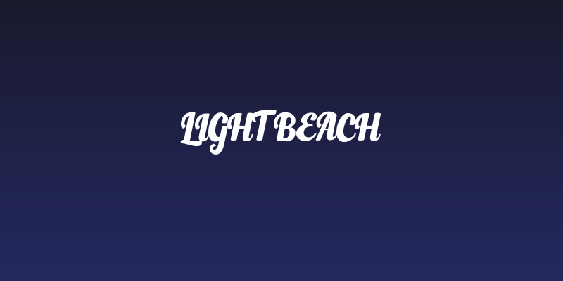 Light Beach Social Header