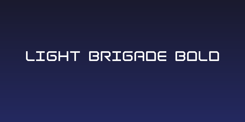 Light Brigade Bold Social Header