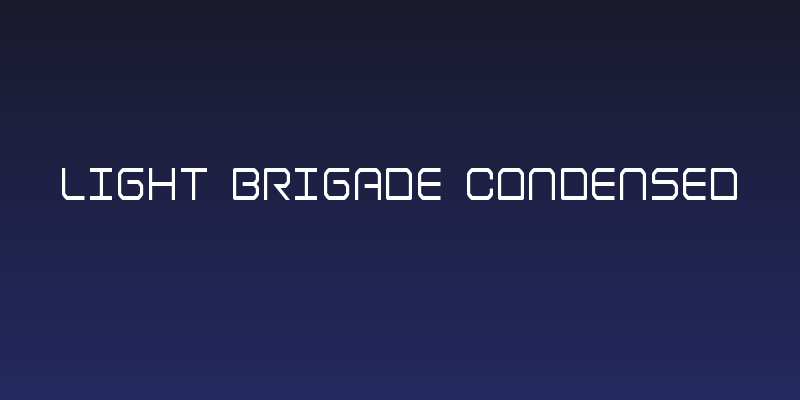 Light Brigade Condensed Social Header
