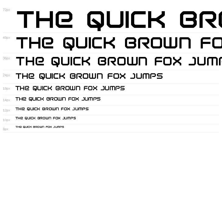 Light Brigade ExtraBold Waterfall