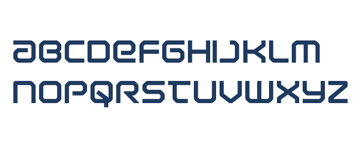 Light Brigade ExtraBold Lowercase