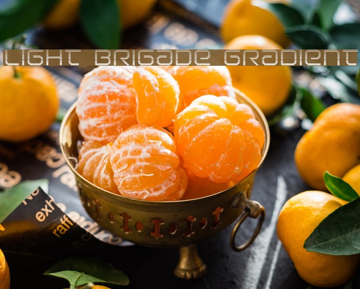 Light Brigade Gradient Example 1