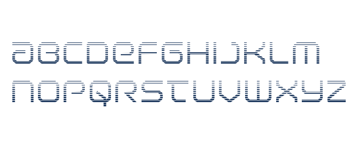 Light Brigade Gradient Lowercase