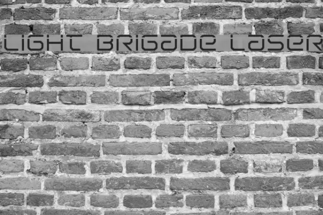 Light Brigade Laser Example 2