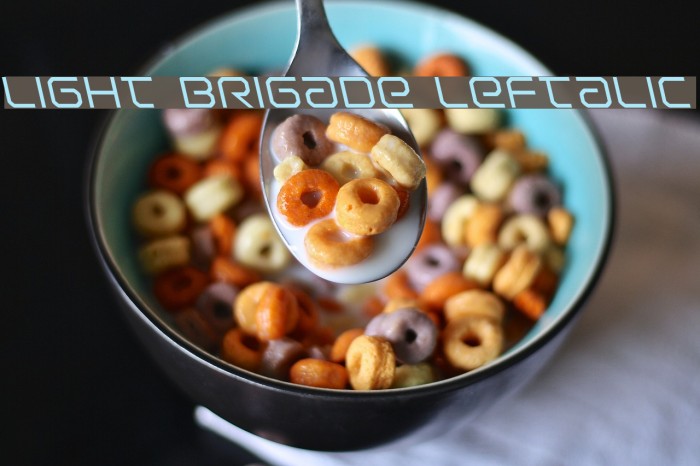 Light Brigade Leftalic Example 2