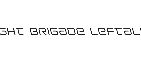 Light Brigade Leftalic Logo