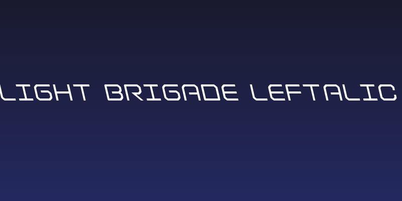 Light Brigade Leftalic Social Header