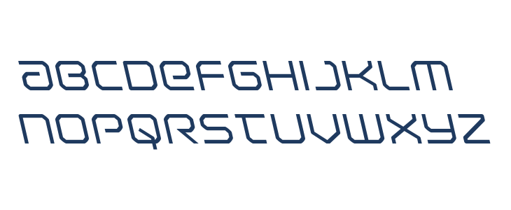 Light Brigade Leftalic Lowercase