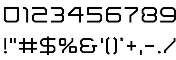 Light Brigade Font OTHER CHARS