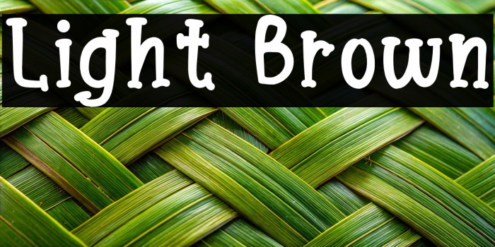 Light Brown Example 1